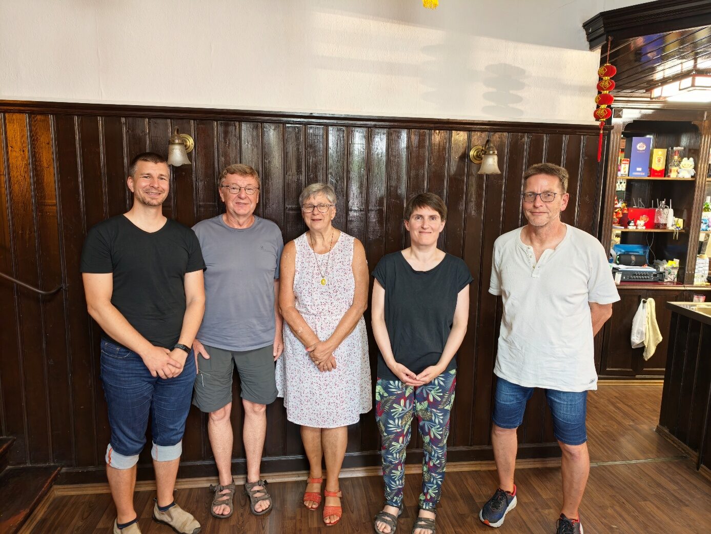 Der Vorstand der Genossenschaft Sportstudio Schönefeld bei der Gründung